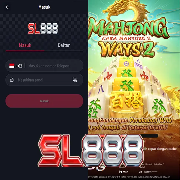 SL888 Masuk Resmi 2026 Aplikasi